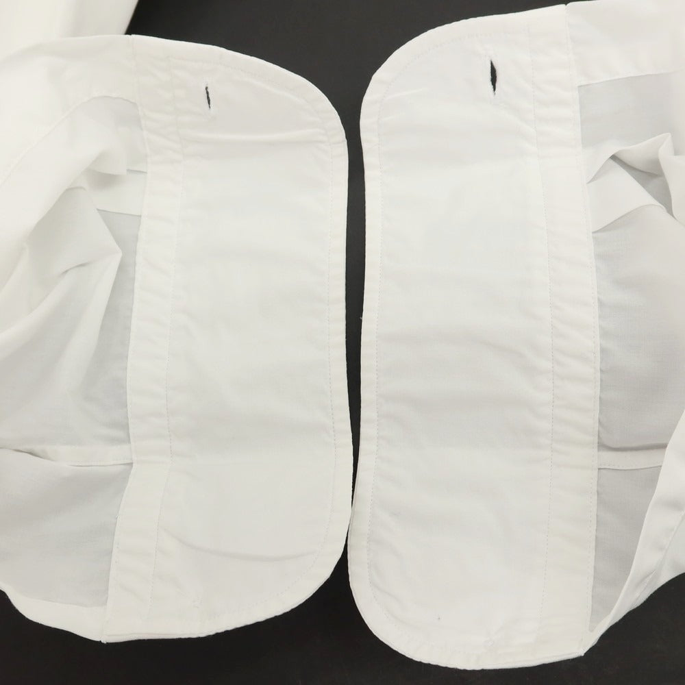 【中古】アルコディオ ARCODIO コットン セミワイドカラー ドレスシャツ ホワイト【サイズ37】【 状態ランクC 】【 メンズ 】