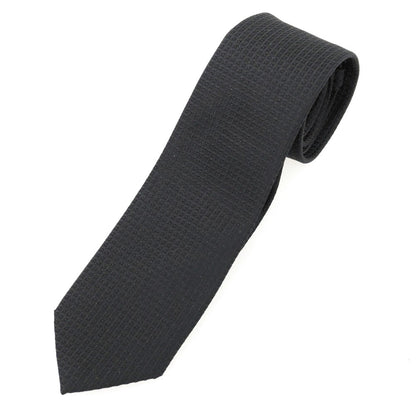 【中古】ドルチェアンドガッバーナ DOLCE&amp;GABBANA シルク ナロータイ ブラック【 状態ランクB 】【 メンズ 】