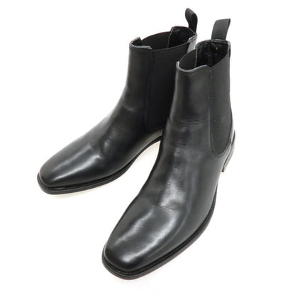 【中古】ステファノロッシ STEFANO ROSSI レザー サイドゴアブーツ ブラック【サイズ39】【 状態ランクB 】【 メンズ 】