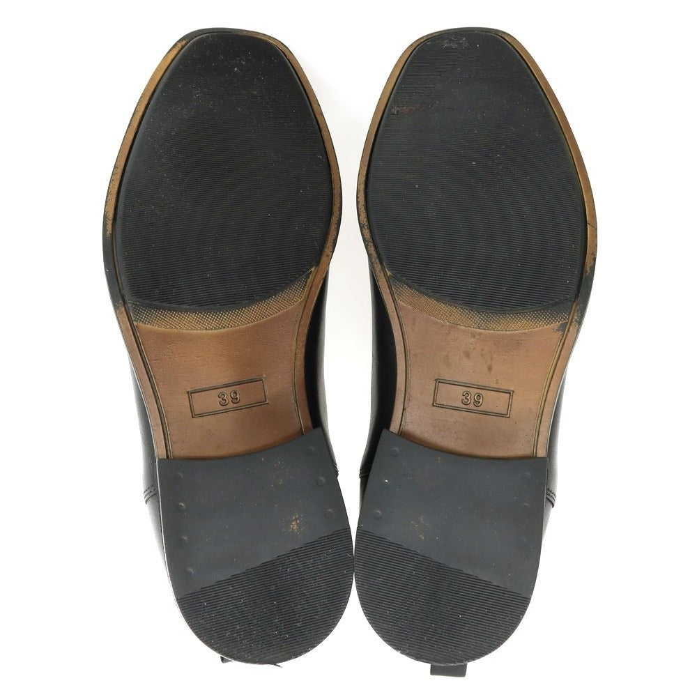 【中古】ステファノロッシ STEFANO ROSSI レザー サイドゴアブーツ ブラック【サイズ39】【 状態ランクB 】【 メンズ 】