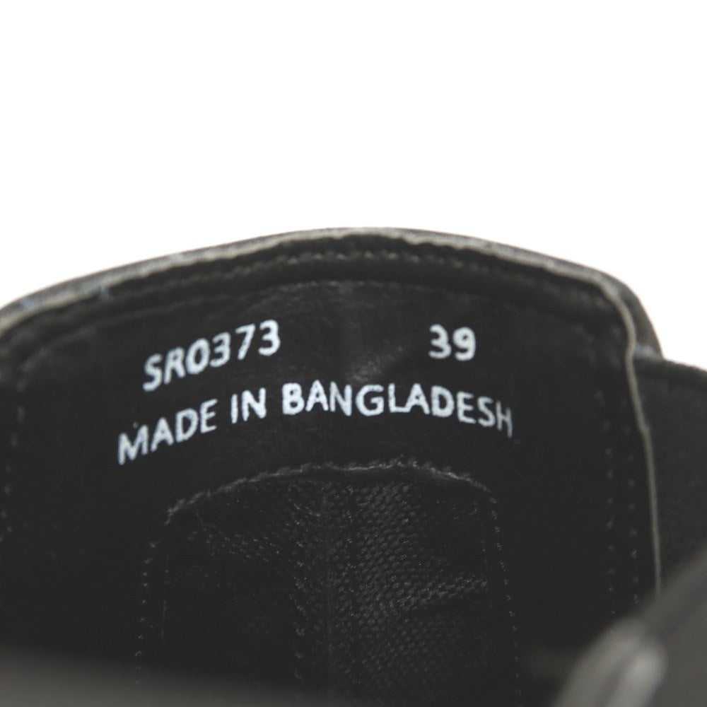 【中古】ステファノロッシ STEFANO ROSSI レザー サイドゴアブーツ ブラック【サイズ39】【 状態ランクB 】【 メンズ 】