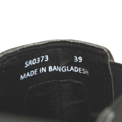 【中古】ステファノロッシ STEFANO ROSSI レザー サイドゴアブーツ ブラック【サイズ39】【 状態ランクB 】【 メンズ 】