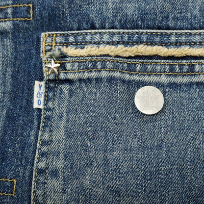 【中古】ヤングアンドオルセンザドライグッズストア YOUNG &amp; OLSEN The DRYGOODS STORE コットン デニムジャケット ブルー【サイズ5】【 状態ランクB 】【 メンズ 】