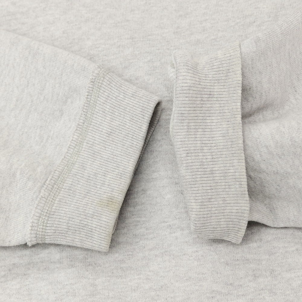 【中古】マーカウェア markaware コットン オーバーサイズ クルーネック スウェット ライトグレー【サイズ2】【 状態ランクB 】【 メンズ 】