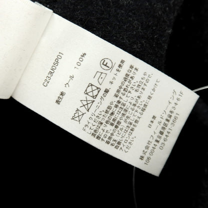 【中古】カル Cale ウール イージーパンツ ブラック系【サイズ4】【 状態ランクB 】【 メンズ 】