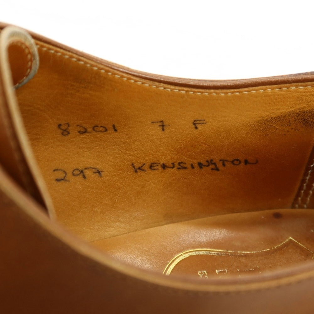 【中古】ニュー アンド リングウッド New &amp; Lingwood カーフ Uチップ ブラウン【サイズ7】【 状態ランクC 】【 メンズ 】