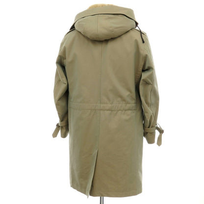 【中古】グレンフェル GRENFELL コットン ウールライナー付き フーデッド トレンチコート グリーン系【サイズ34】【 状態ランクB 】【 メンズ 】