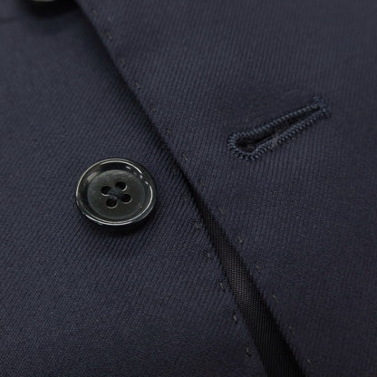 【中古】リングヂャケット RING JACKET FOUR SEASONS Super130’S ウール ドレス系ジレ ベスト ネイビー【サイズ46】【 状態ランクA 】【 メンズ 】