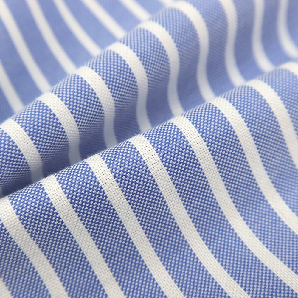 【中古】スティレ ラティーノ STILE LATINO コットン ストライプ レギュラーカラー ドレスシャツ ブルーxホワイト【サイズ39】【 状態ランクC 】【 メンズ 】