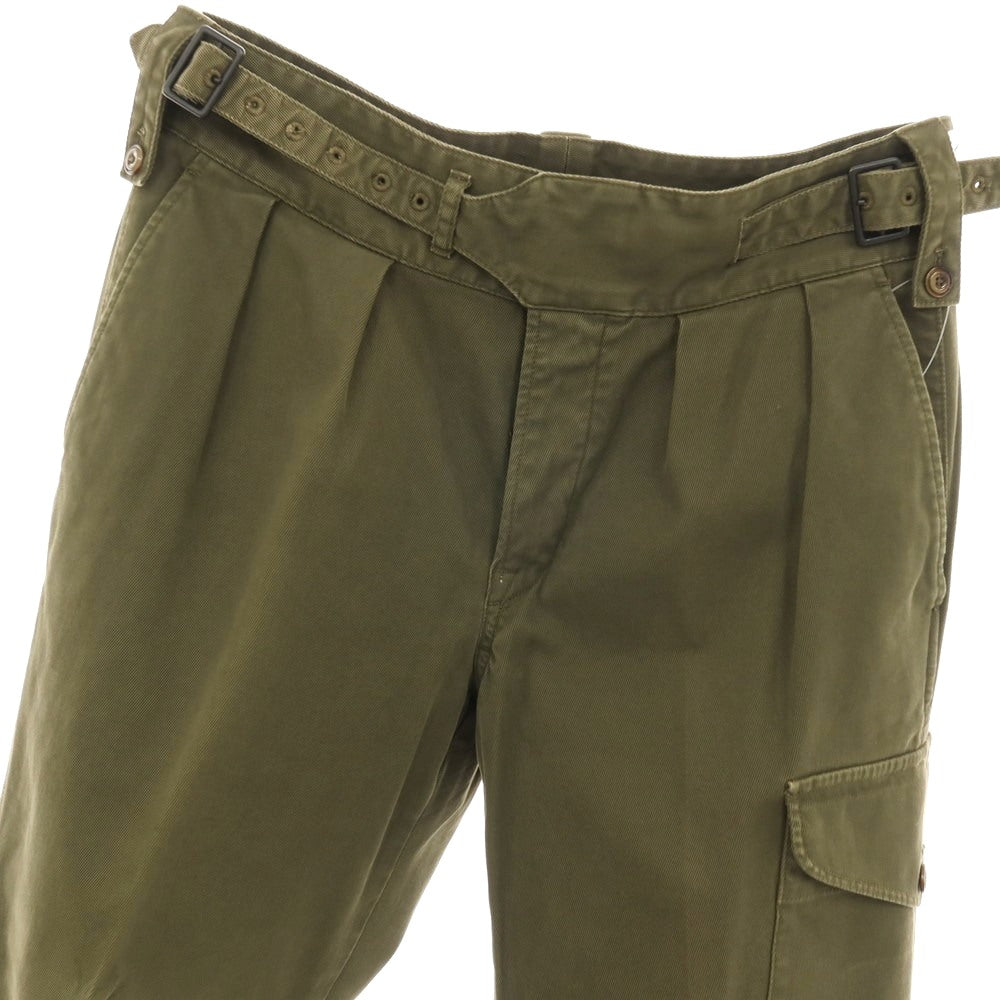 【中古】ジーティーアー G.T.A GHURKA ストレッチ ツイルコットン グルカパンツ オリーブ【サイズ48】【 状態ランクB 】【 メンズ 】