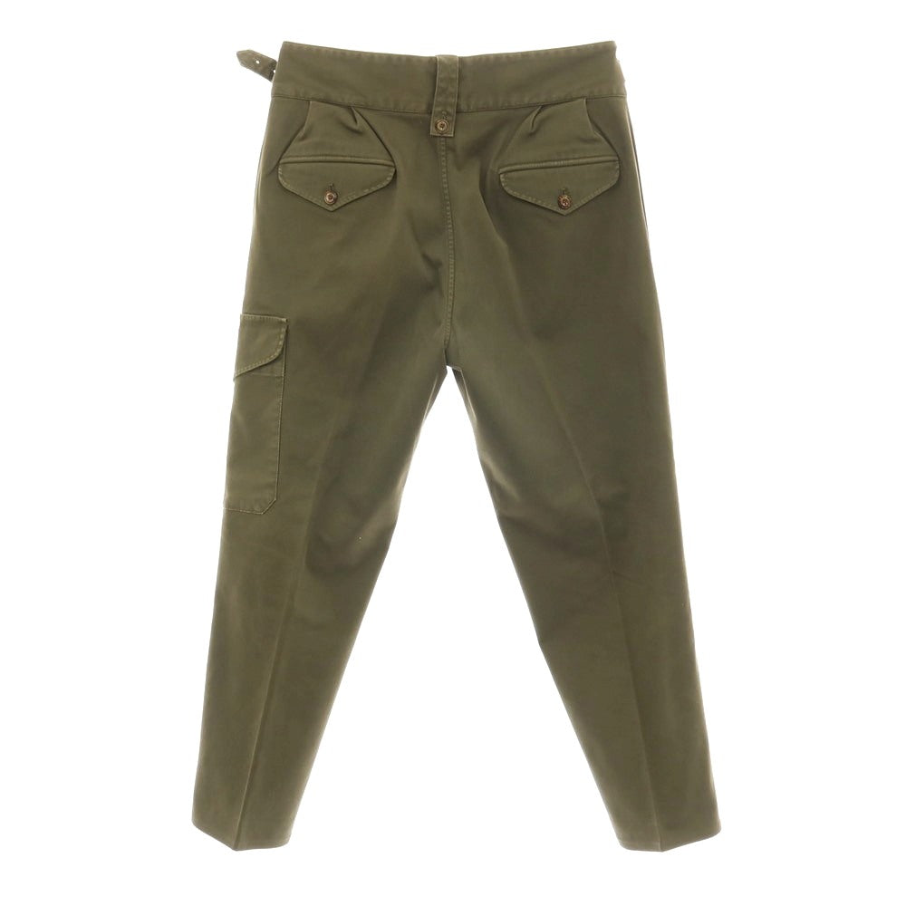 【中古】ジーティーアー G.T.A GHURKA ストレッチ ツイルコットン グルカパンツ オリーブ【サイズ48】【 状態ランクB 】【 メンズ 】