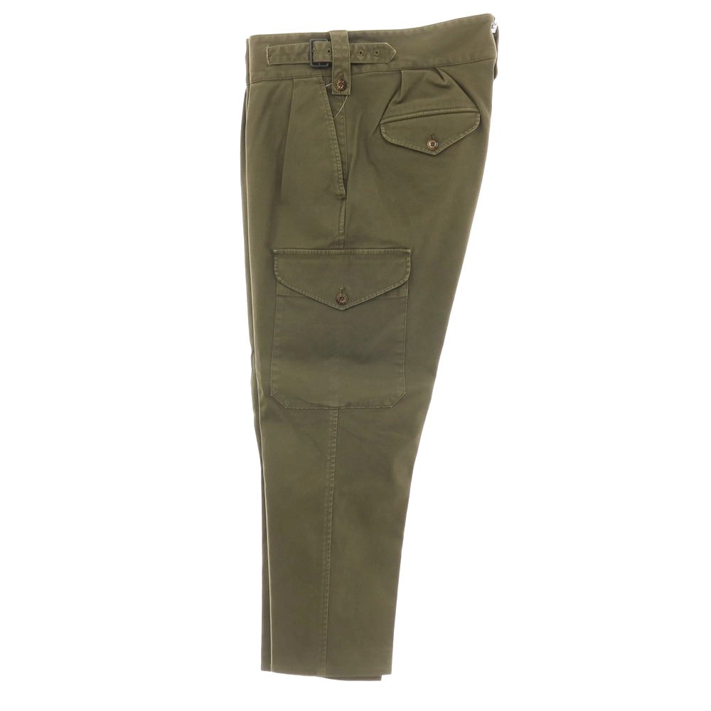 【中古】ジーティーアー G.T.A GHURKA ストレッチ ツイルコットン グルカパンツ オリーブ【サイズ48】【 状態ランクB 】【 メンズ 】