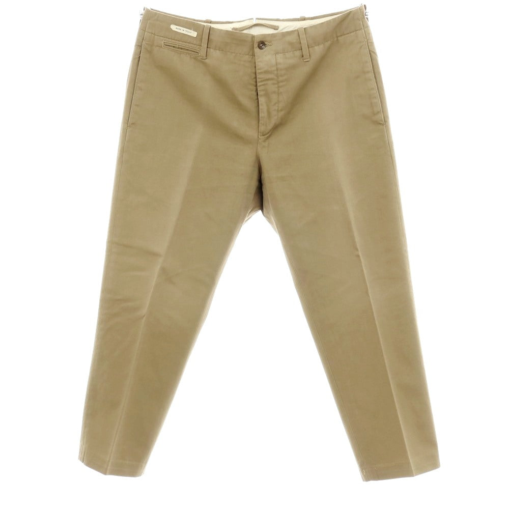 【中古】イカイ YCHAI ツイルコットン チノパンツ ベージュ【サイズ33】【 状態ランクC 】【 メンズ 】