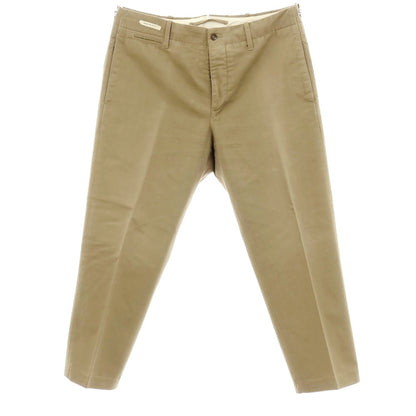 【中古】イカイ YCHAI ツイルコットン チノパンツ ベージュ【サイズ33】【 状態ランクC 】【 メンズ 】