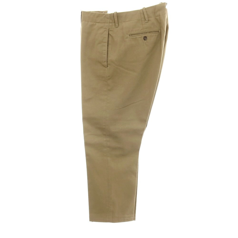 【中古】イカイ YCHAI ツイルコットン チノパンツ ベージュ【サイズ33】【 状態ランクC 】【 メンズ 】