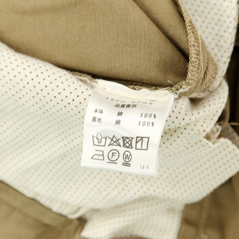 【中古】イカイ YCHAI ツイルコットン チノパンツ ベージュ【サイズ33】【 状態ランクC 】【 メンズ 】