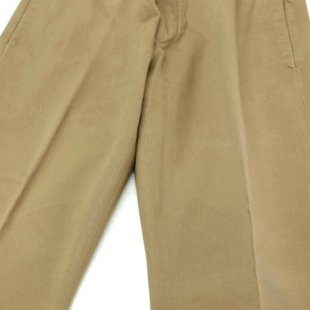 【中古】イカイ YCHAI ツイルコットン チノパンツ ベージュ【サイズ33】【 状態ランクC 】【 メンズ 】
