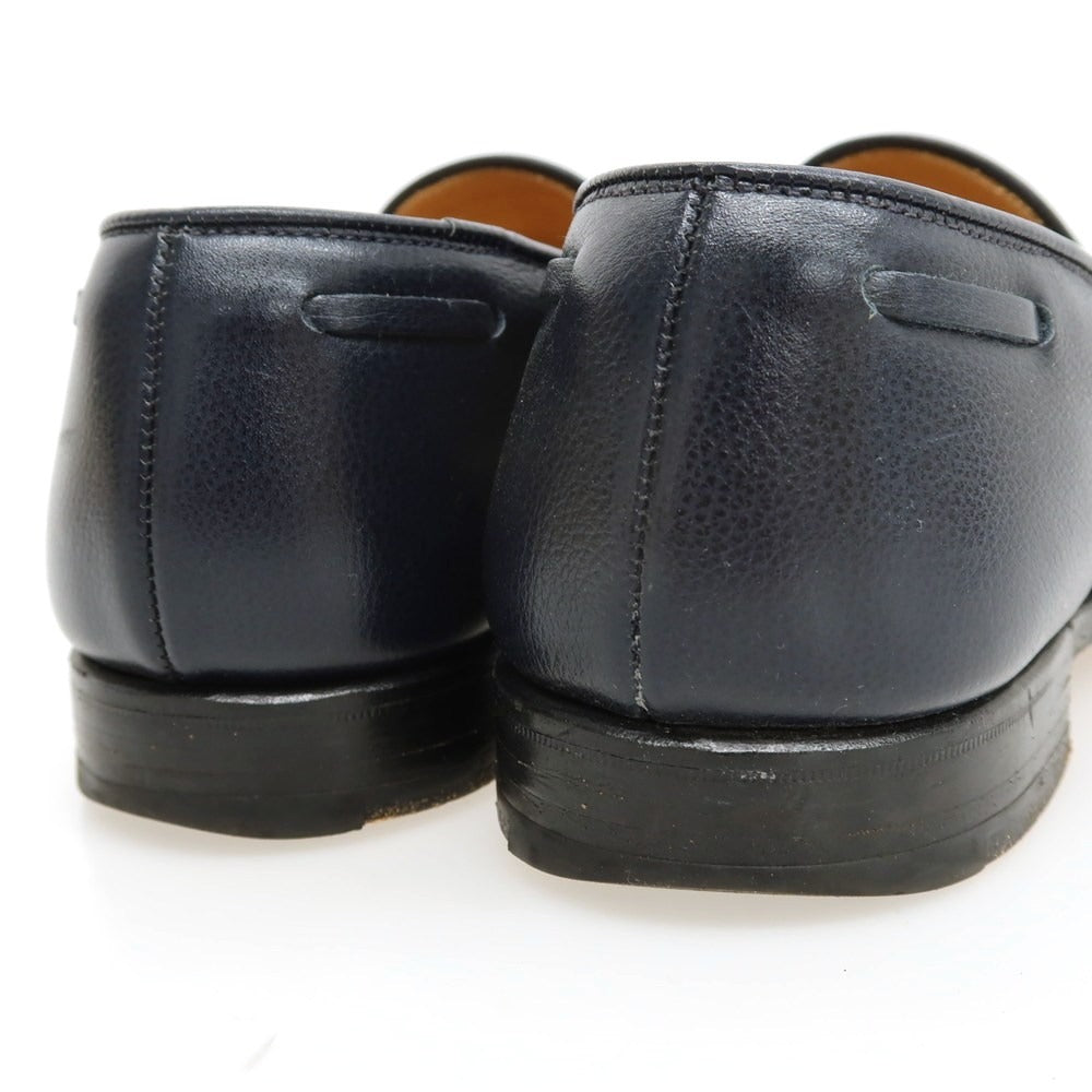 【中古】クロケットアンドジョーンズ CROCKETT&amp;JONES CAVENDISH3 タッセルローファー ネイビー【 6 】【 状態ランクC 】【 メンズ 】 []
