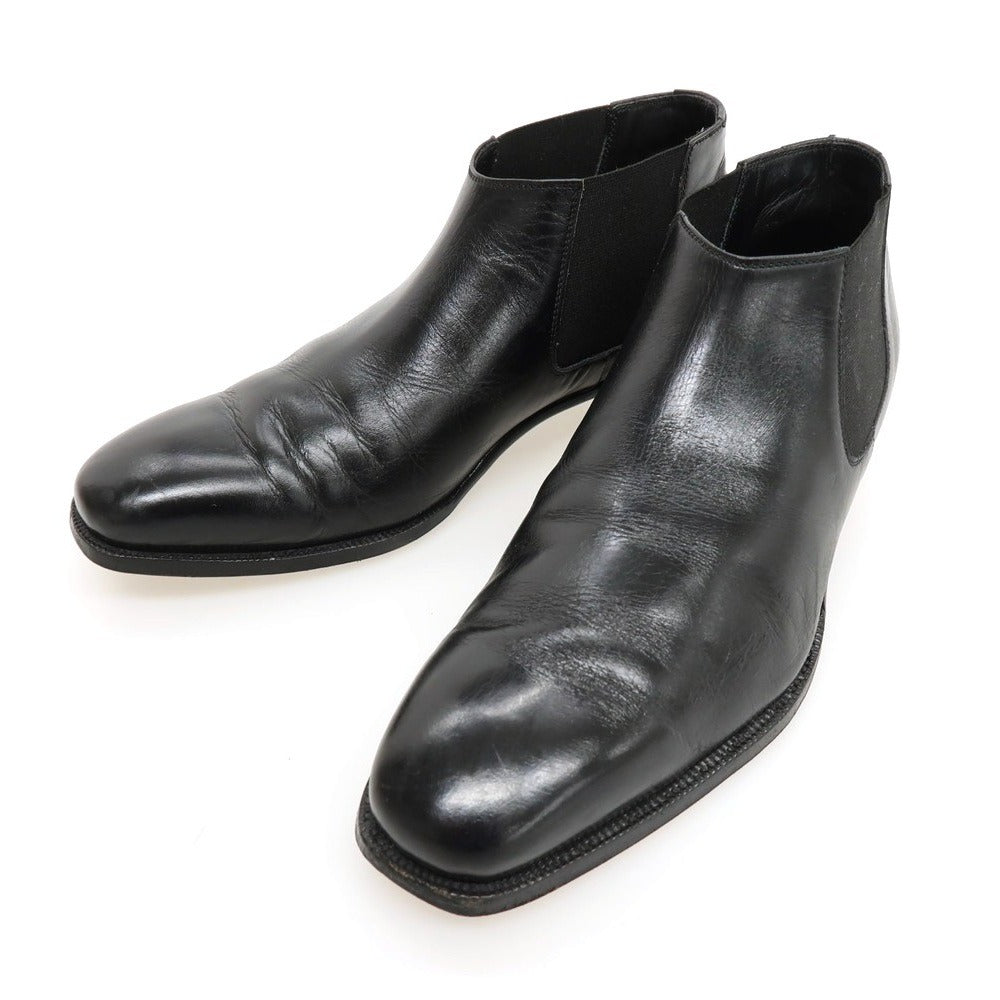 【中古】エンツォ ボナフェ Enzo Bonafe BEAMS F別注 サイドゴアブーツ ブラック【 サイズ6 1/2 】【 状態ランクC 】【 メンズ 】