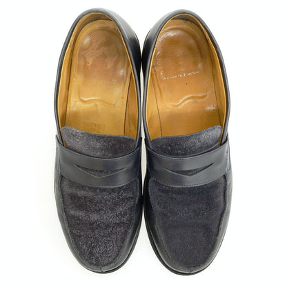 【中古】パラブーツ Paraboot アドニス コインロファー ネイビー【サイズ6】【 状態ランクC 】【 メンズ 】