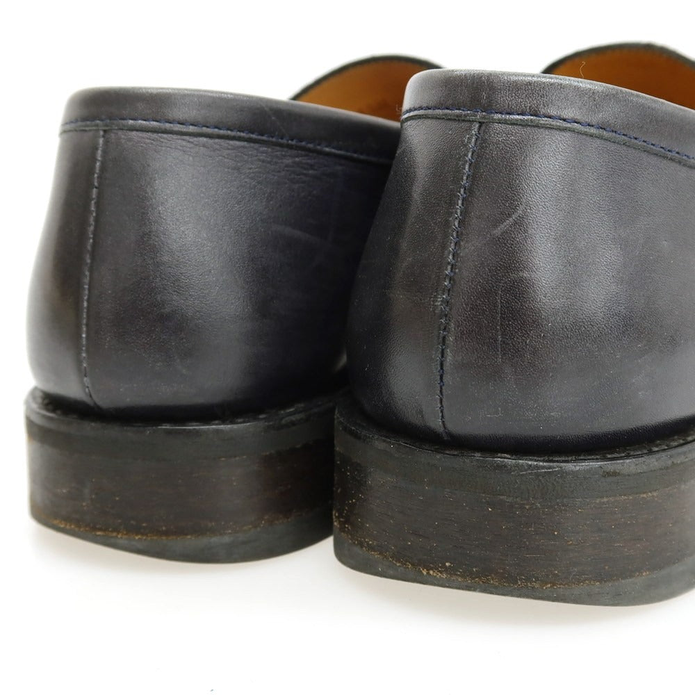 【中古】パラブーツ Paraboot アドニス コインロファー ネイビー【サイズ6】【 状態ランクC 】【 メンズ 】