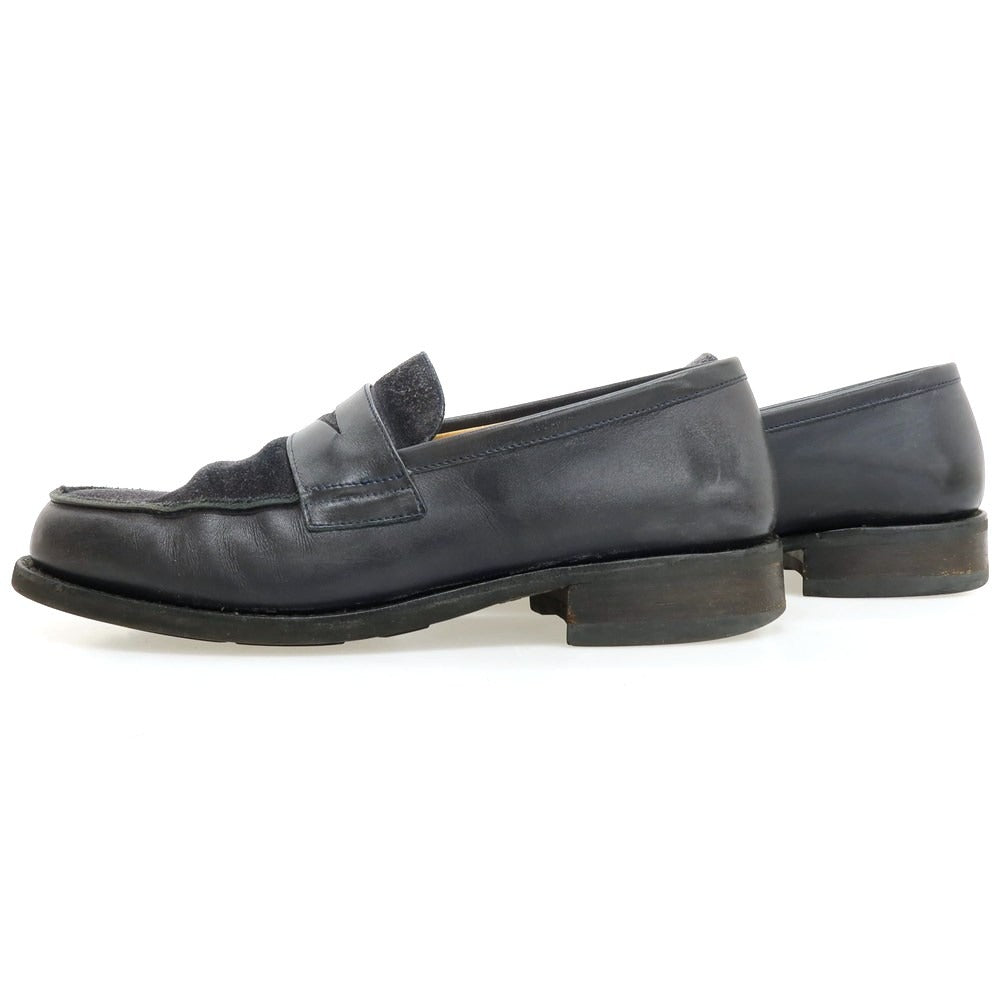 【中古】パラブーツ Paraboot アドニス コインロファー ネイビー【サイズ6】【 状態ランクC 】【 メンズ 】