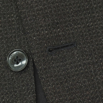 【中古】ルイジ ビアンキ マントヴァ Luigi Bianchi Mantova ウール 2つボタンスーツ ダークブラウン【サイズ46】【 状態ランクB 】【 メンズ 】