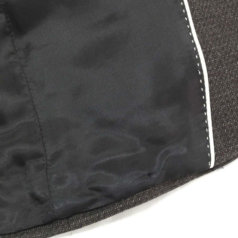 【中古】ルイジ ビアンキ マントヴァ Luigi Bianchi Mantova ウール 2つボタンスーツ ダークブラウン【サイズ46】【 状態ランクB 】【 メンズ 】