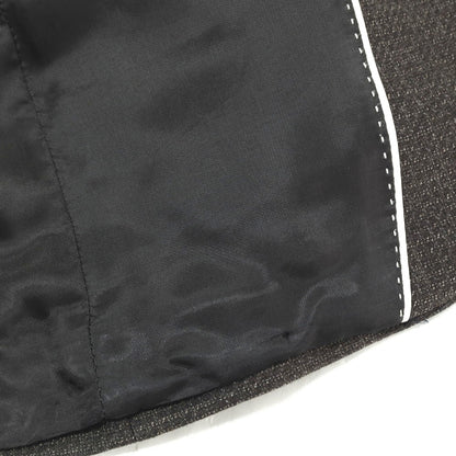 【中古】ルイジ ビアンキ マントヴァ Luigi Bianchi Mantova ウール 2つボタンスーツ ダークブラウン【サイズ46】【 状態ランクB 】【 メンズ 】