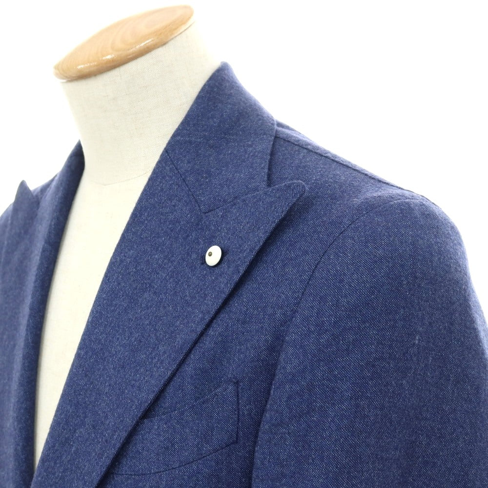 【中古】エルビーエム1911 L.B.M.1911 ウール 2つボタンスーツ ネイビー【サイズ44】【 状態ランクC 】【 メンズ 】