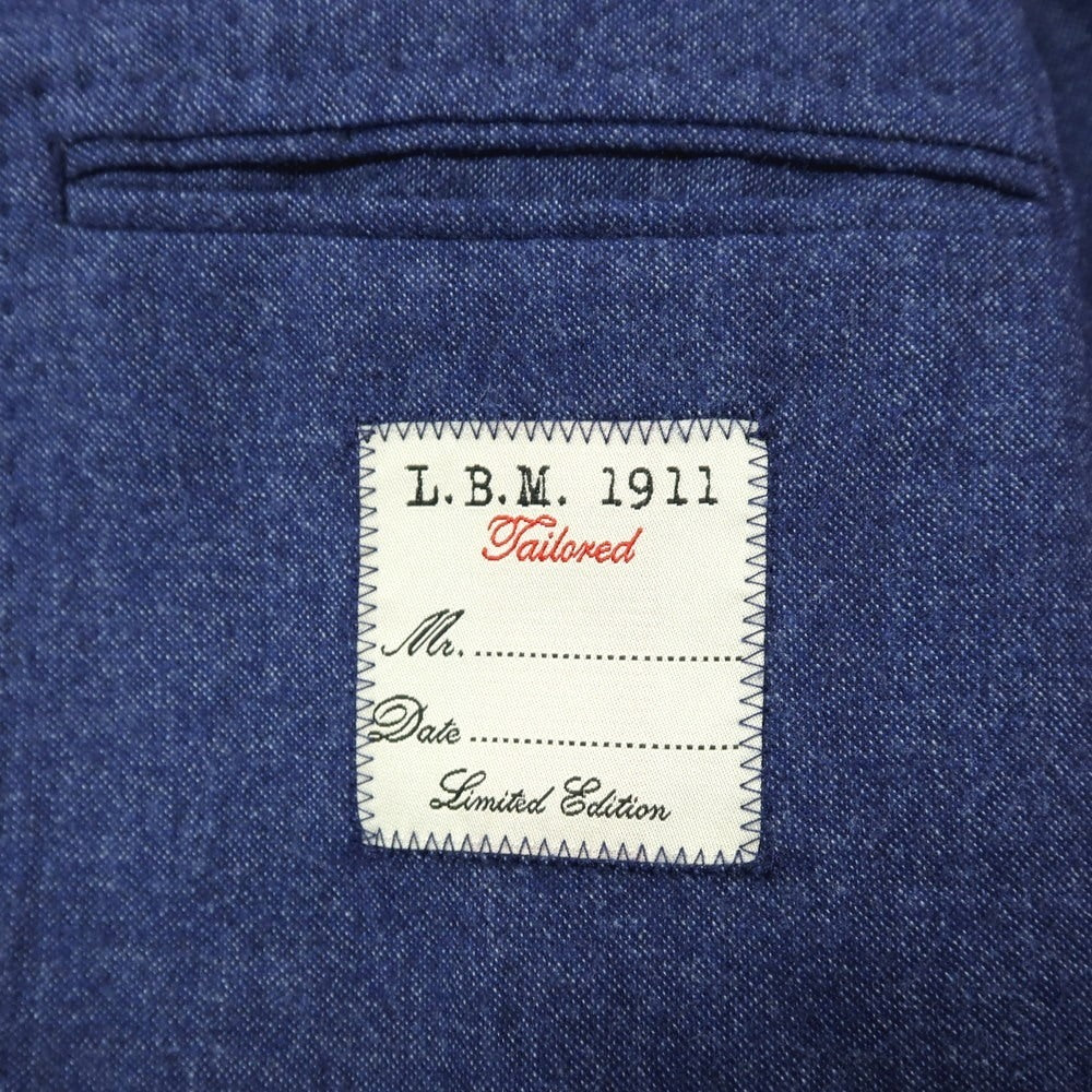 【中古】エルビーエム1911 L.B.M.1911 ウール 2つボタンスーツ ネイビー【サイズ44】【 状態ランクC 】【 メンズ 】[APD]