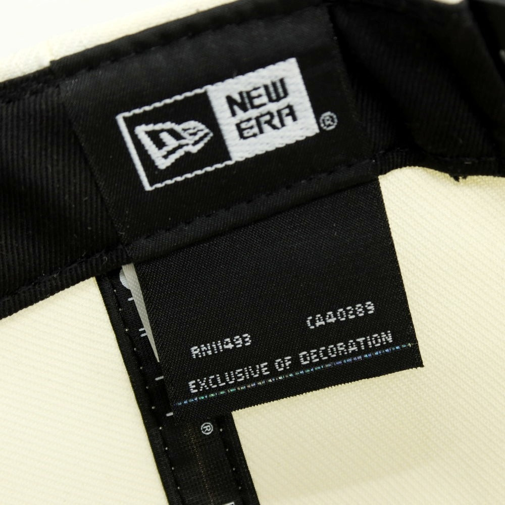 【中古】セント マイケル SAINT Mxxxxxx × NEW ERA 2026年春夏 ベースボールキャップ 帽子 アイボリーxブラック【 状態ランクA 】【 メンズ 】