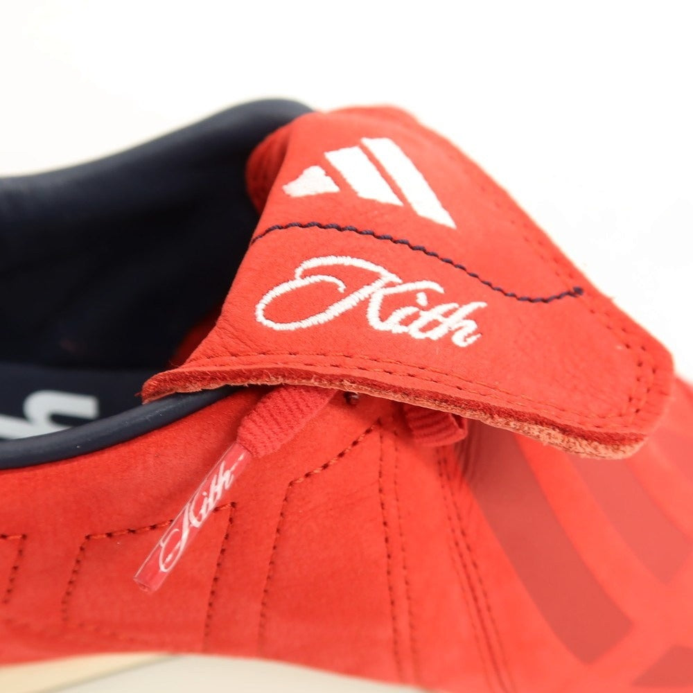 【中古】キス KITH × adidas Football Predator 2025年春夏 スニーカー レッド【サイズ27】【 状態ランクA 】【 メンズ 】[APD]