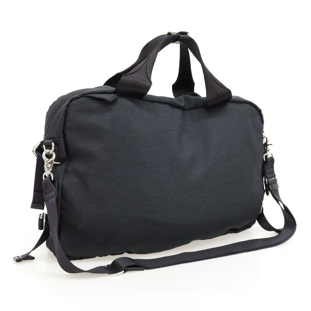【中古】エフクリオ F.CLIO 3way ポリエステル系 ブリーフケース ネイビーxブラック【 状態ランクB 】【 メンズ 】