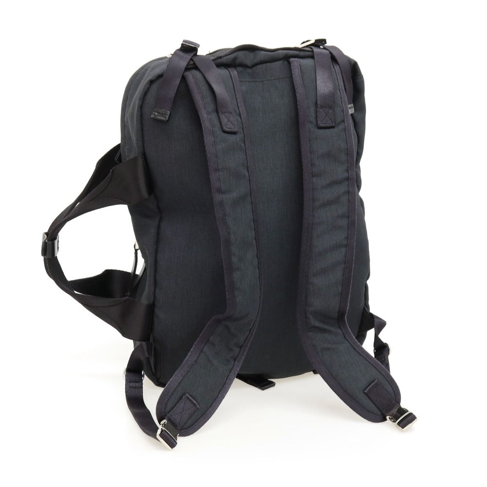 【中古】エフクリオ F.CLIO 3way ポリエステル系 ブリーフケース ネイビーxブラック【 状態ランクB 】【 メンズ 】
