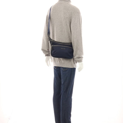 【中古】ダニエルアンドボブ Daniel &amp; Bob ナイロン ショルダーバッグ ネイビーxブラック【 状態ランクB 】【 メンズ 】