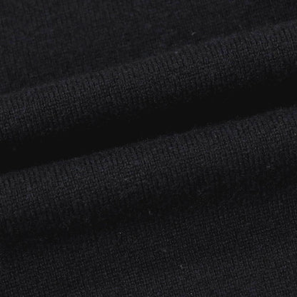 【中古】コムデギャルソンシャツ COMME des GARCONS SHIRT ウール クルーネック プルオーバーニット ブラックxネイビー【サイズS】【 状態ランクB 】【 メンズ 】