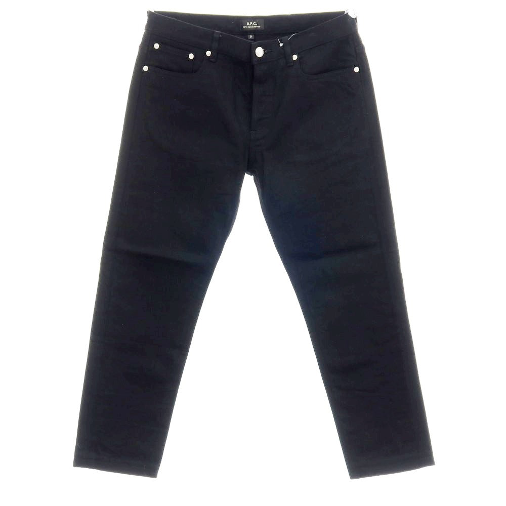 【中古】アーペーセー A.P.C. PETIT NEW STANDARD ストレッチ コットン デニムパンツ ブラック【サイズ31】【 状態ランクB 】【 メンズ 】