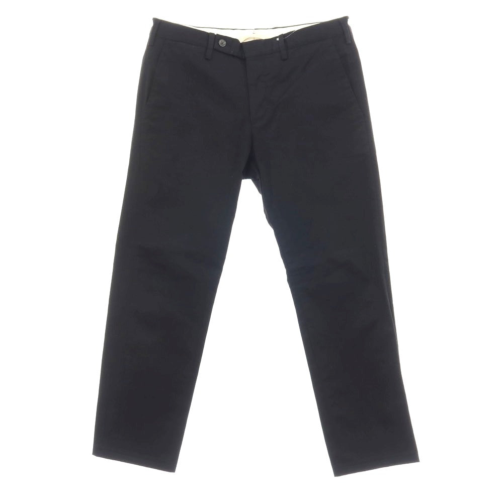 【中古】ブリリア1949 BRIGLIA 1949 ストレッチ ツイルコットン カジュアルスラックスパンツ ブラック【サイズ46】【 状態ランクB 】【 メンズ 】