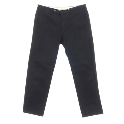 【中古】ブリリア1949 BRIGLIA 1949 ストレッチ ツイルコットン カジュアルスラックスパンツ ブラック【サイズ46】【 状態ランクB 】【 メンズ 】