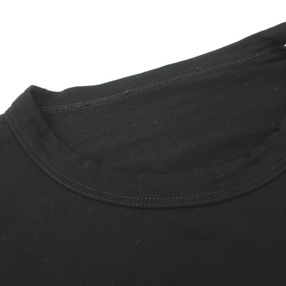 【中古】アンティーチポ　アンティチポ ANTICIPO リヨセルウール クルーネック 半袖Ｔシャツ ブラック【サイズ46】【 状態ランクB 】【 メンズ 】