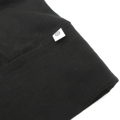 【中古】アンティーチポ　アンティチポ ANTICIPO リヨセルウール クルーネック 半袖Ｔシャツ ブラック【サイズ46】【 状態ランクB 】【 メンズ 】