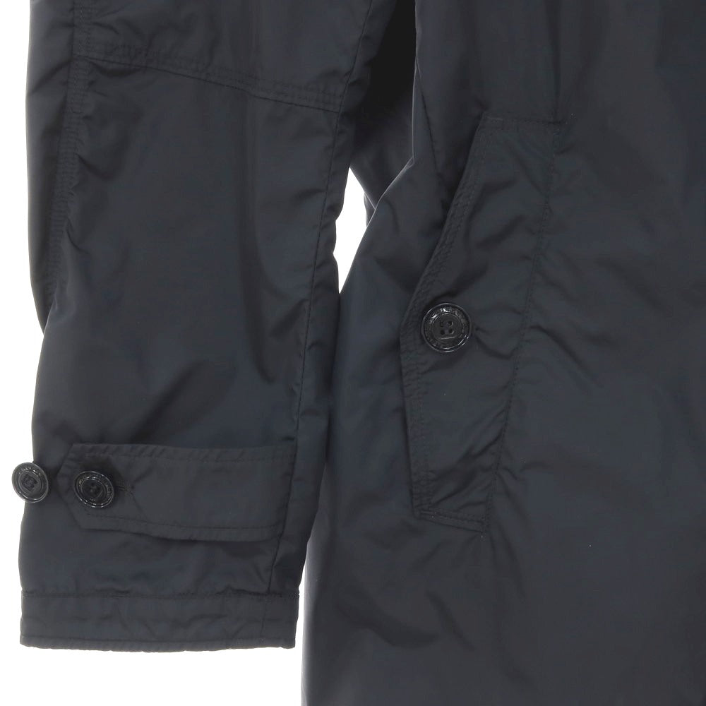 【中古】ピューテリー PEUTEREY ナイロン ステンカラーコート ネイビー【サイズ50】【 状態ランクC 】【 メンズ 】