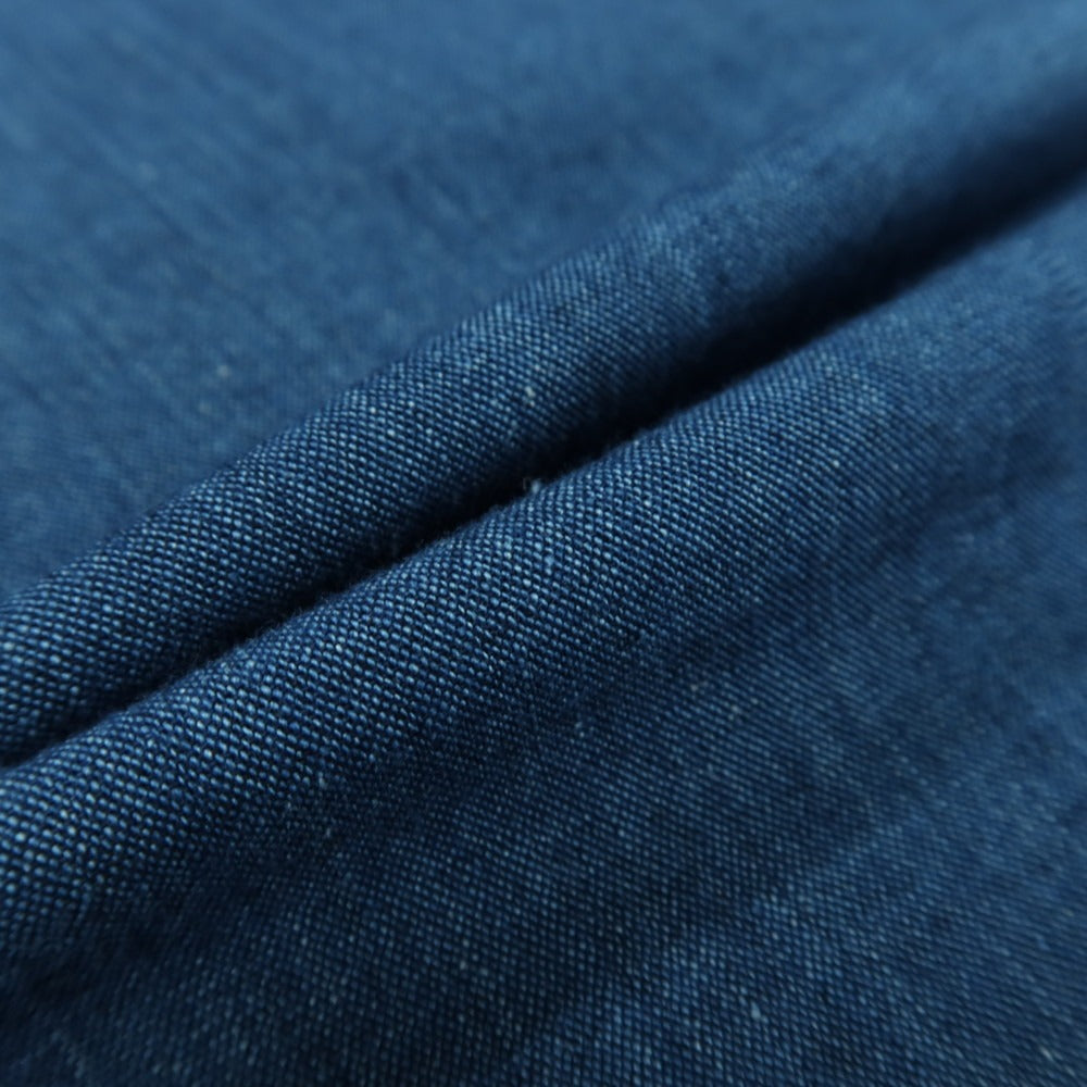 【中古】メイカーズシャツ カマクラ Makers Shirt 鎌倉 コットン プルオーバー カジュアルシャツ ネイビー【サイズL】【 状態ランクC 】【 メンズ 】