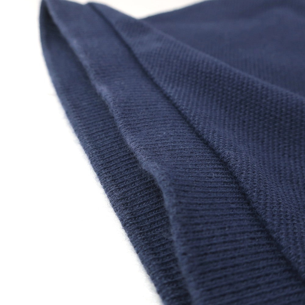 【中古】ポロ ラルフローレン Polo Ralph Lauren コットン 鹿の子 半袖ポロシャツ ネイビー【サイズL】【 状態ランクB 】【 メンズ 】