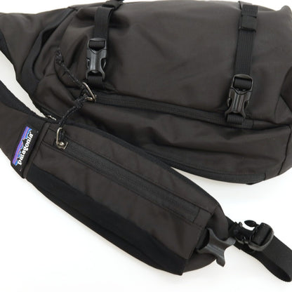 【中古】パタゴニア patagonia ポリエステル スリングバッグ ブラック【 状態ランクA 】【 メンズ 】