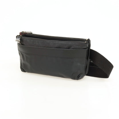 【中古】エフクリオ F.CLIO 3way レザー ボディバッグ ブラック【 状態ランクA 】【 メンズ 】