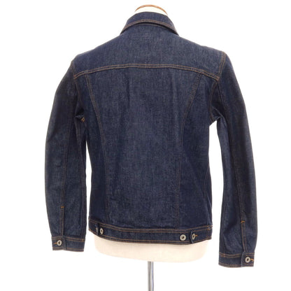 【中古】イカイ YCHAI ストレッチ コットン デニムジャケット ネイビー【サイズ46】【 状態ランクA 】【 メンズ 】