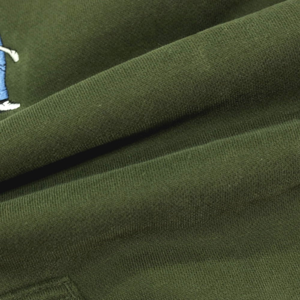 【中古】イーストサイドゴルフ Eastside Golf ポリエステルコットン プルオーバー パーカー オリーブグリーン【サイズXL】【 状態ランクC 】【 メンズ 】