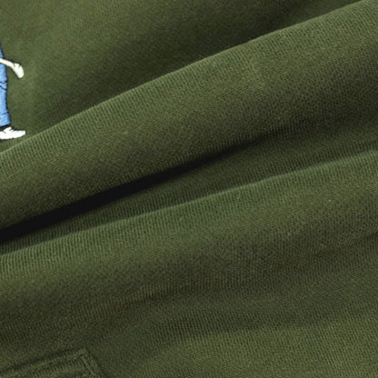 【中古】イーストサイドゴルフ Eastside Golf ポリエステルコットン プルオーバー パーカー オリーブグリーン【サイズXL】【 状態ランクC 】【 メンズ 】